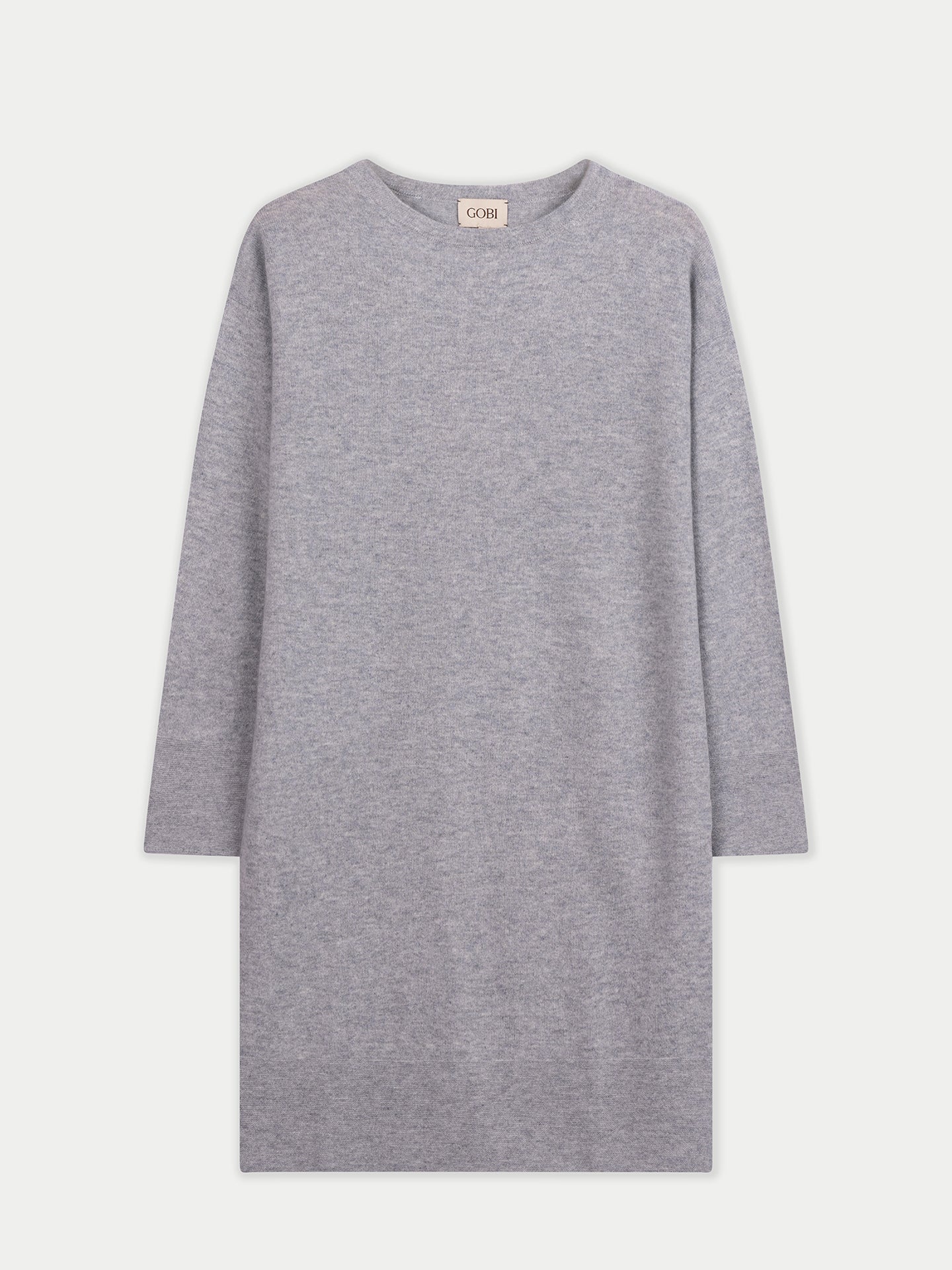 C-Neck Knit Dress