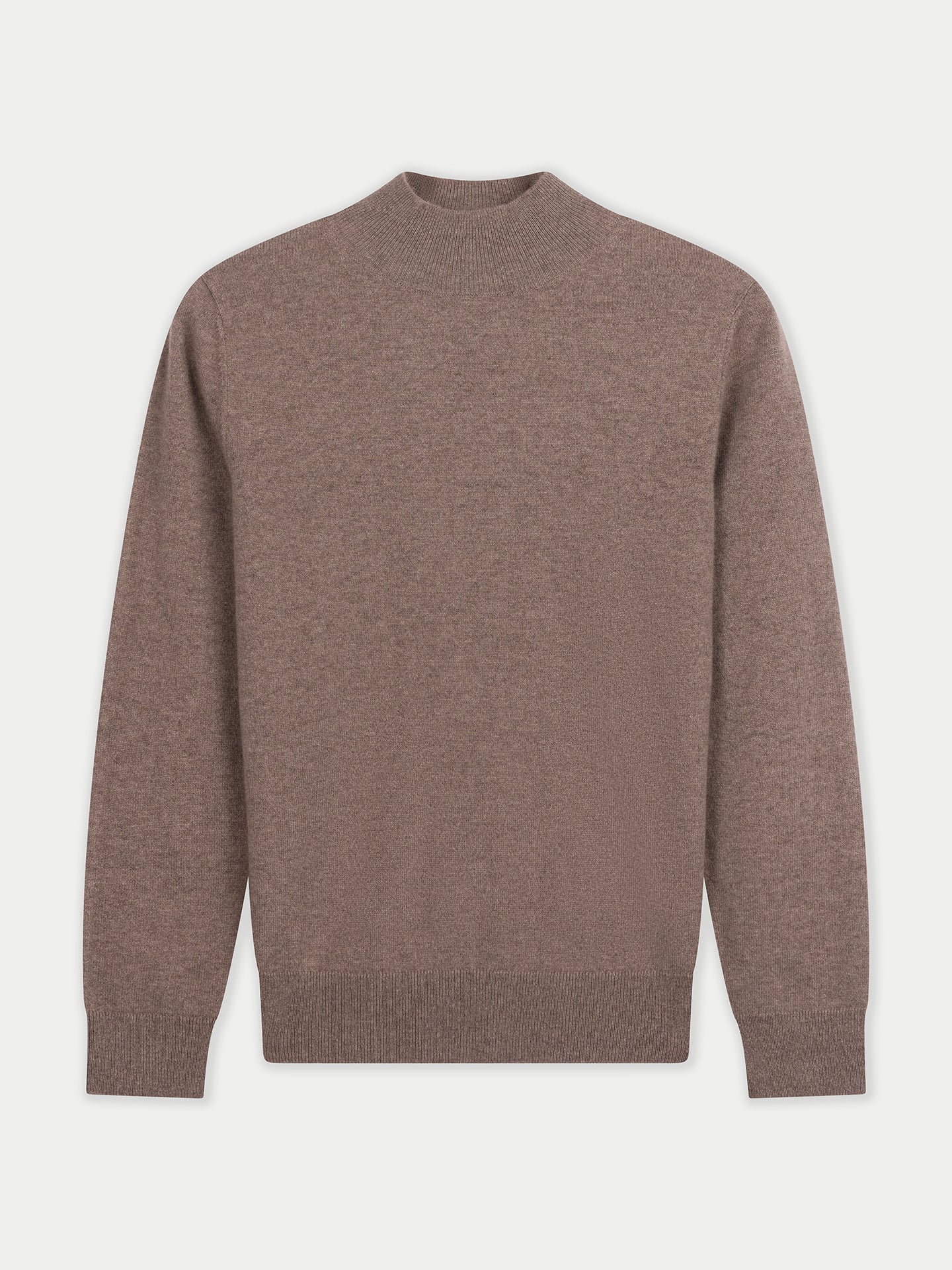 Timeless Cashmere Mock Neck Sweater