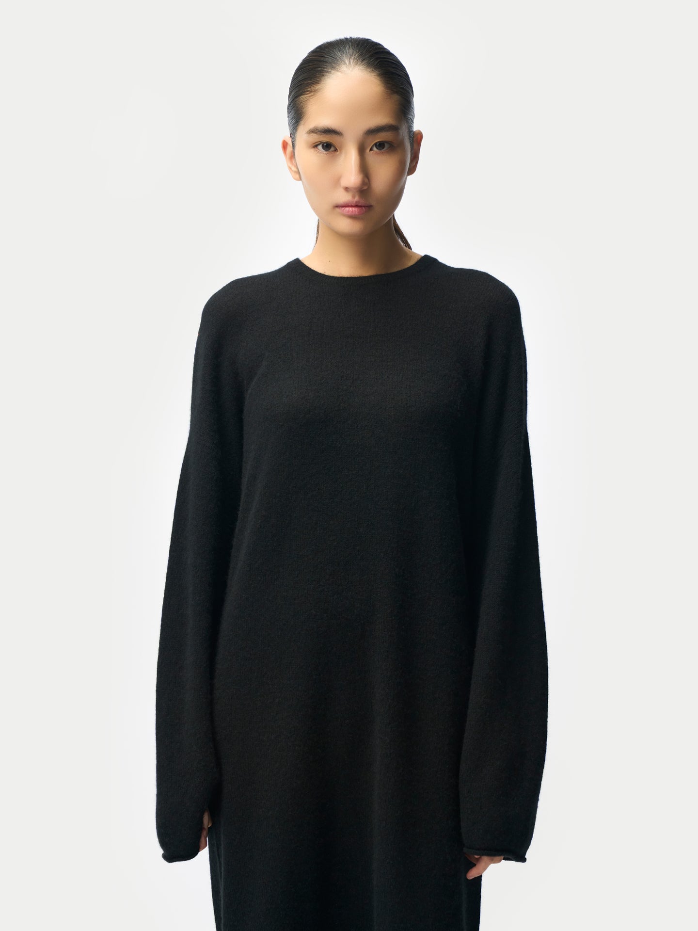 Long Cashmere Sweater Dress