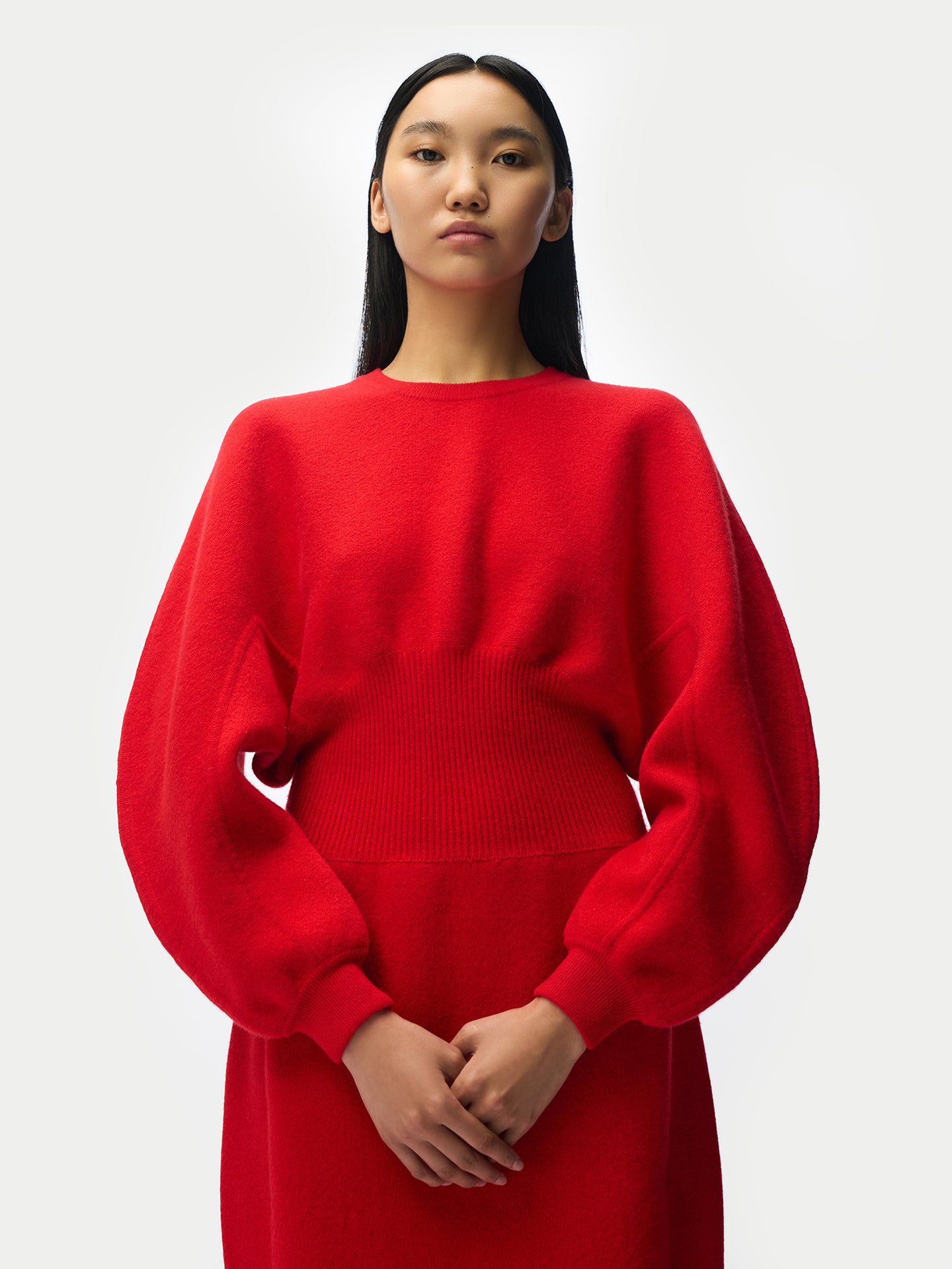 Cashmere Sculptural Dress
