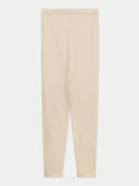 Beige leggings on a white background #color_whisper-white