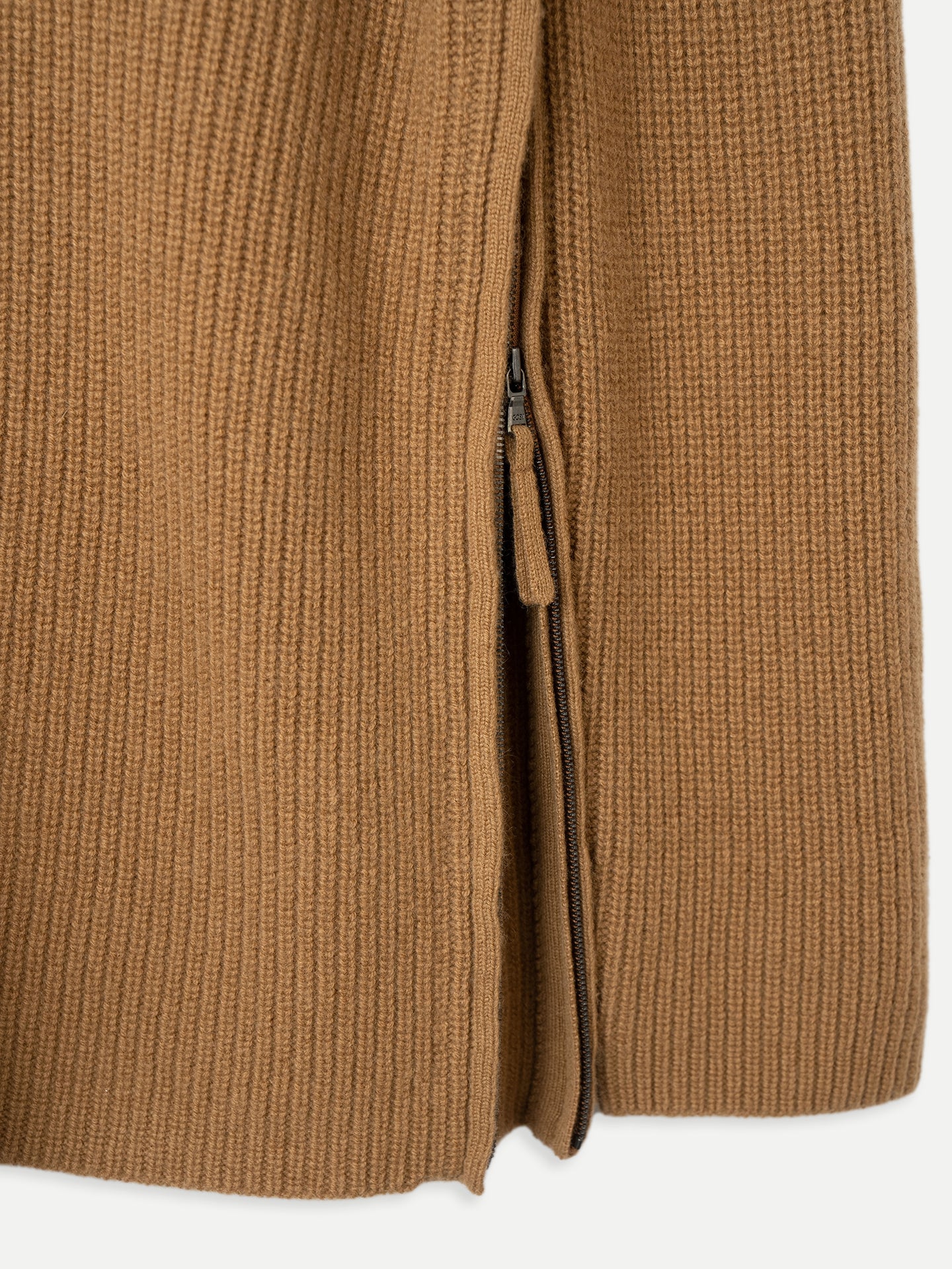 Cashmere Sweater with Side Zippers