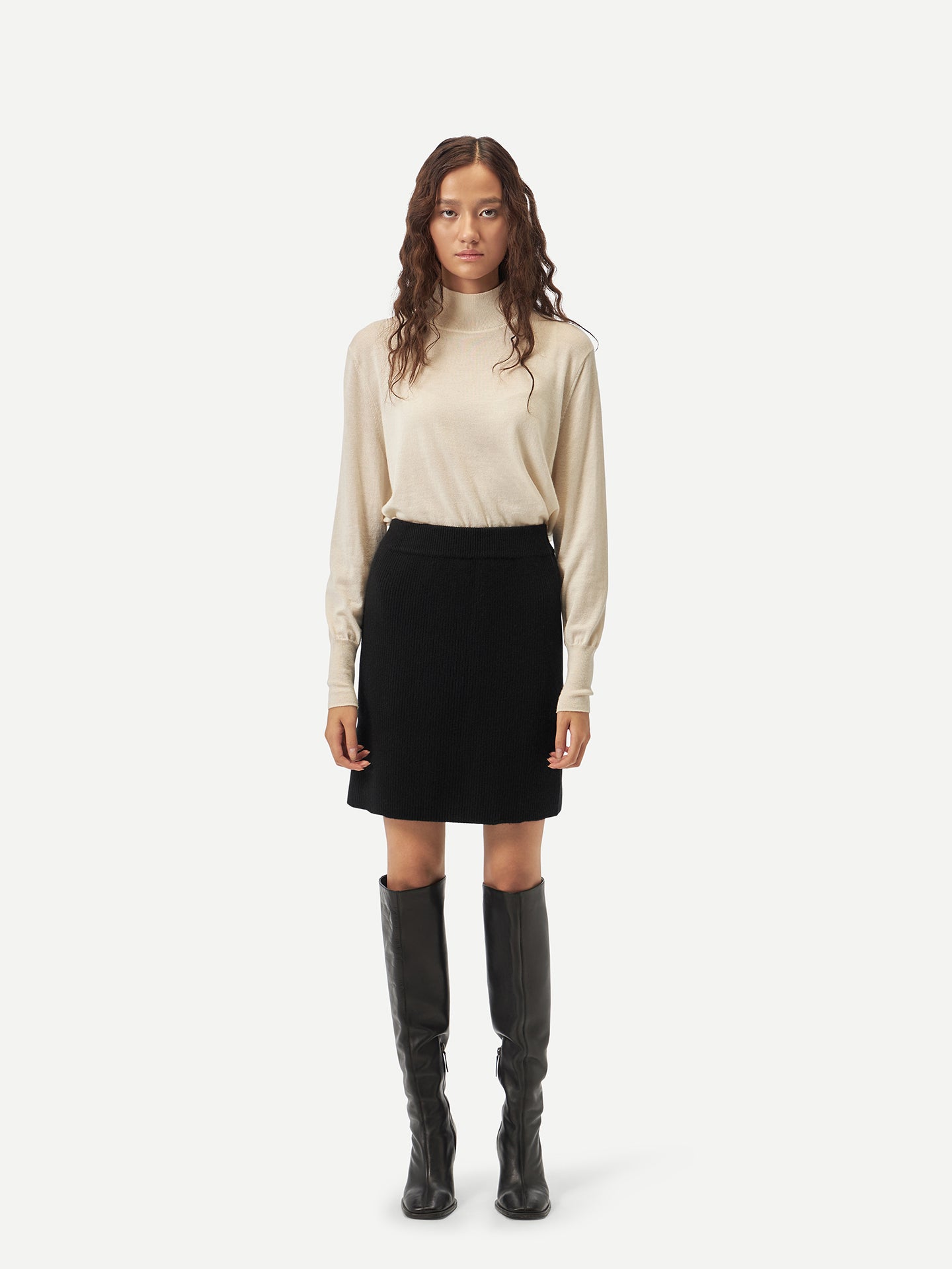 Cashmere Mini Skirt