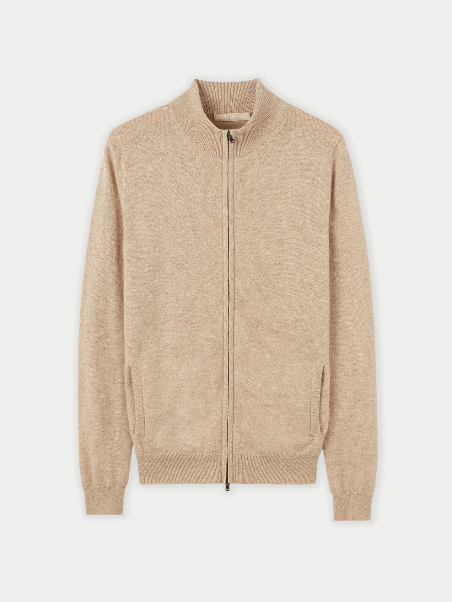 Full-Zip Cashmere Cardigan