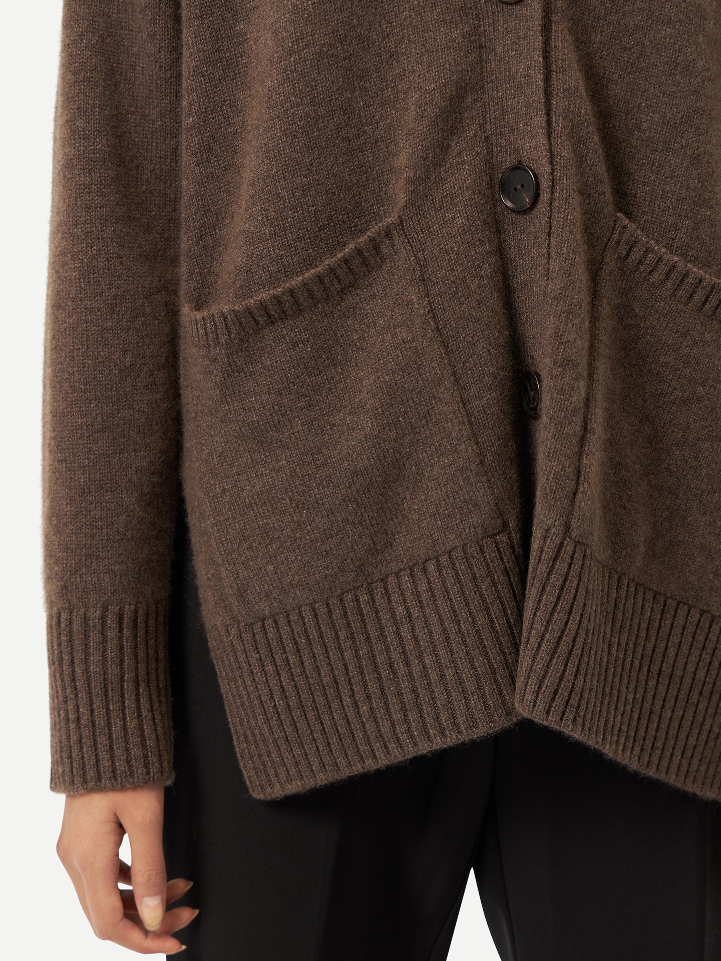 Relaxed-Fit Cashmere Cardigan