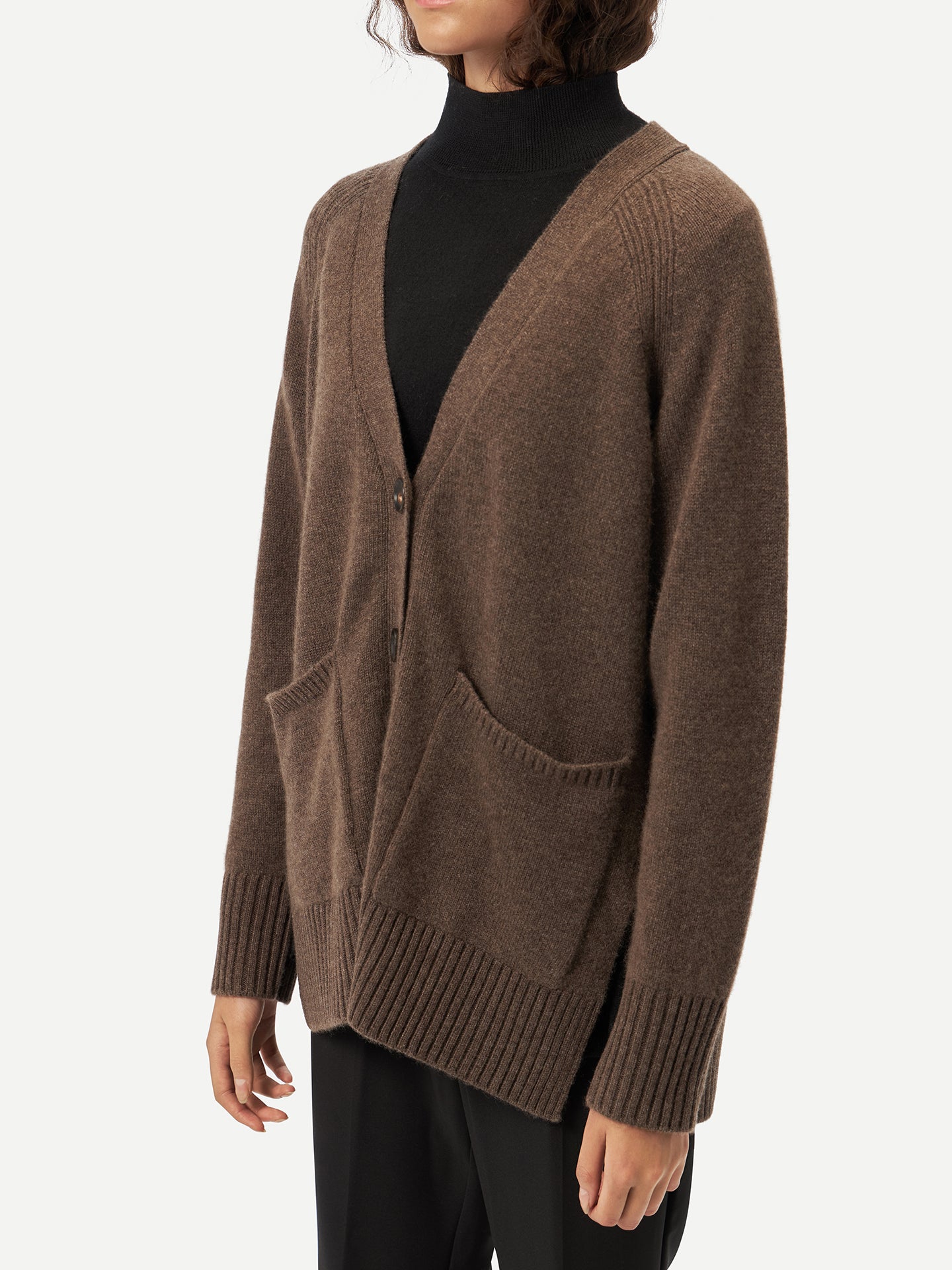 Relaxed-Fit Cashmere Cardigan