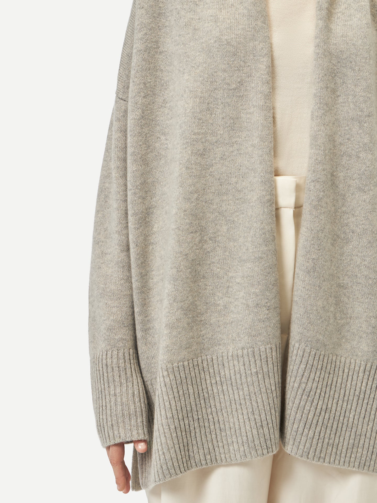 Cashmere Shawl-Collar Cardigan