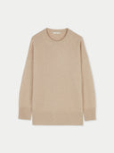 Beige sweater on a light beige background #color_beige