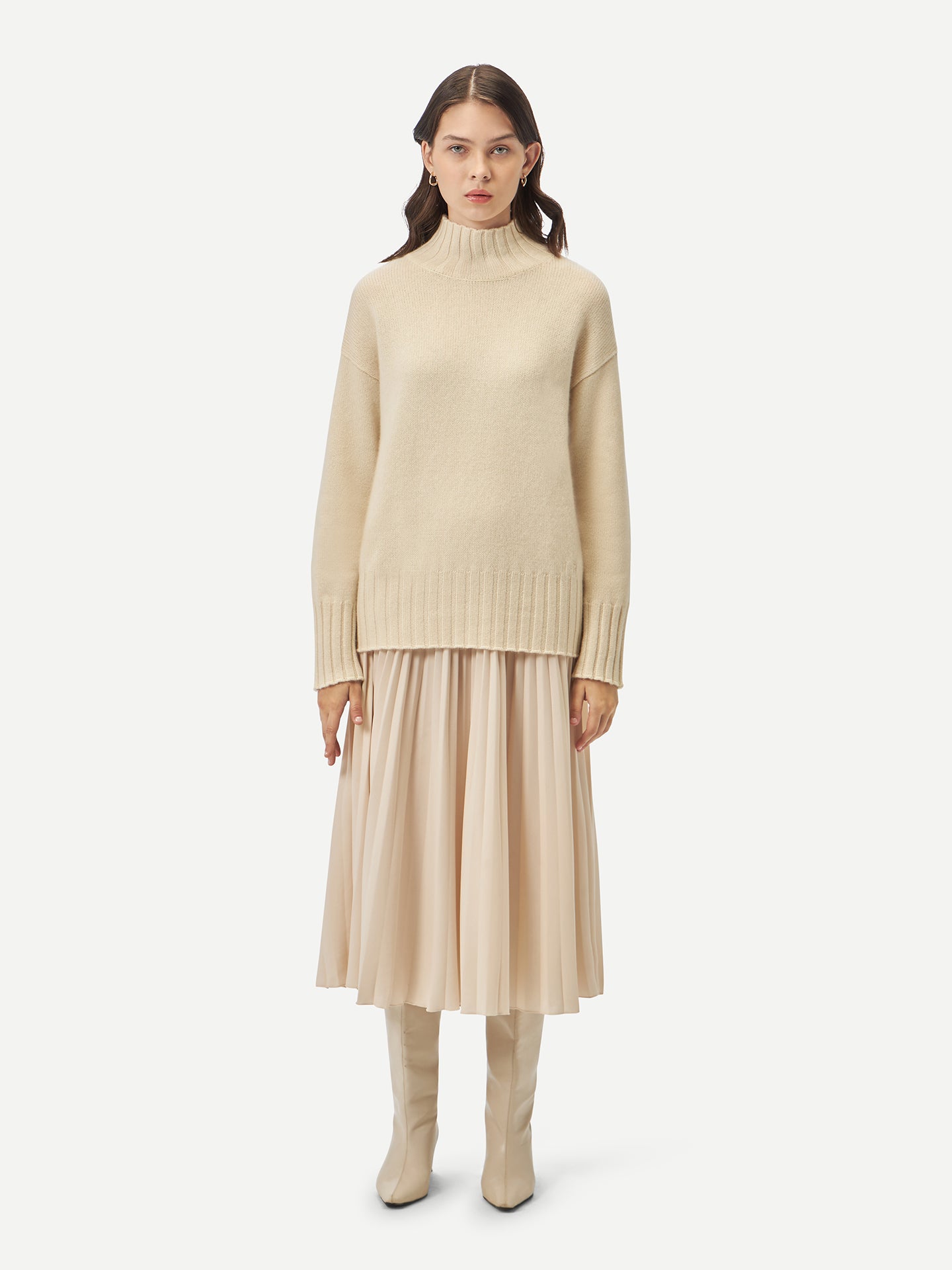 Relaxed-Fit Cashmere Turtleneck