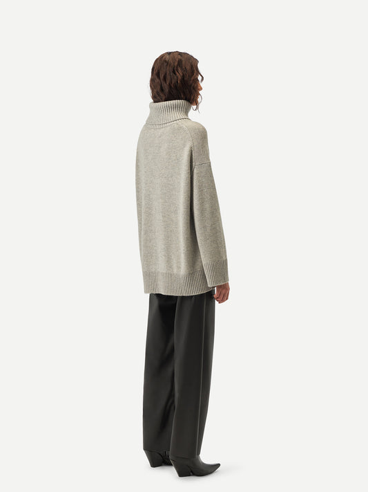 Cashmere Roll-Neck Sweater