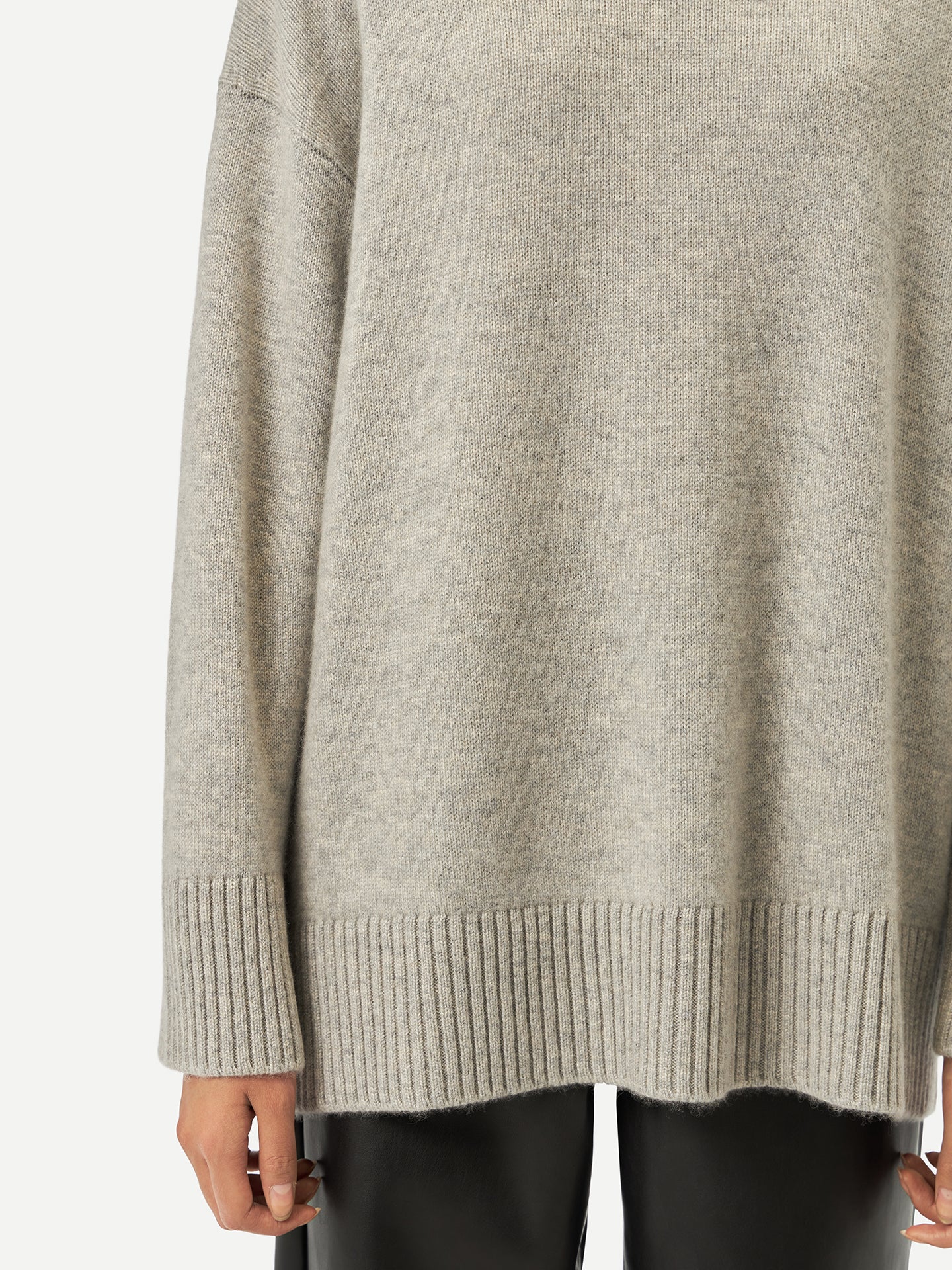 Cashmere Roll-Neck Sweater