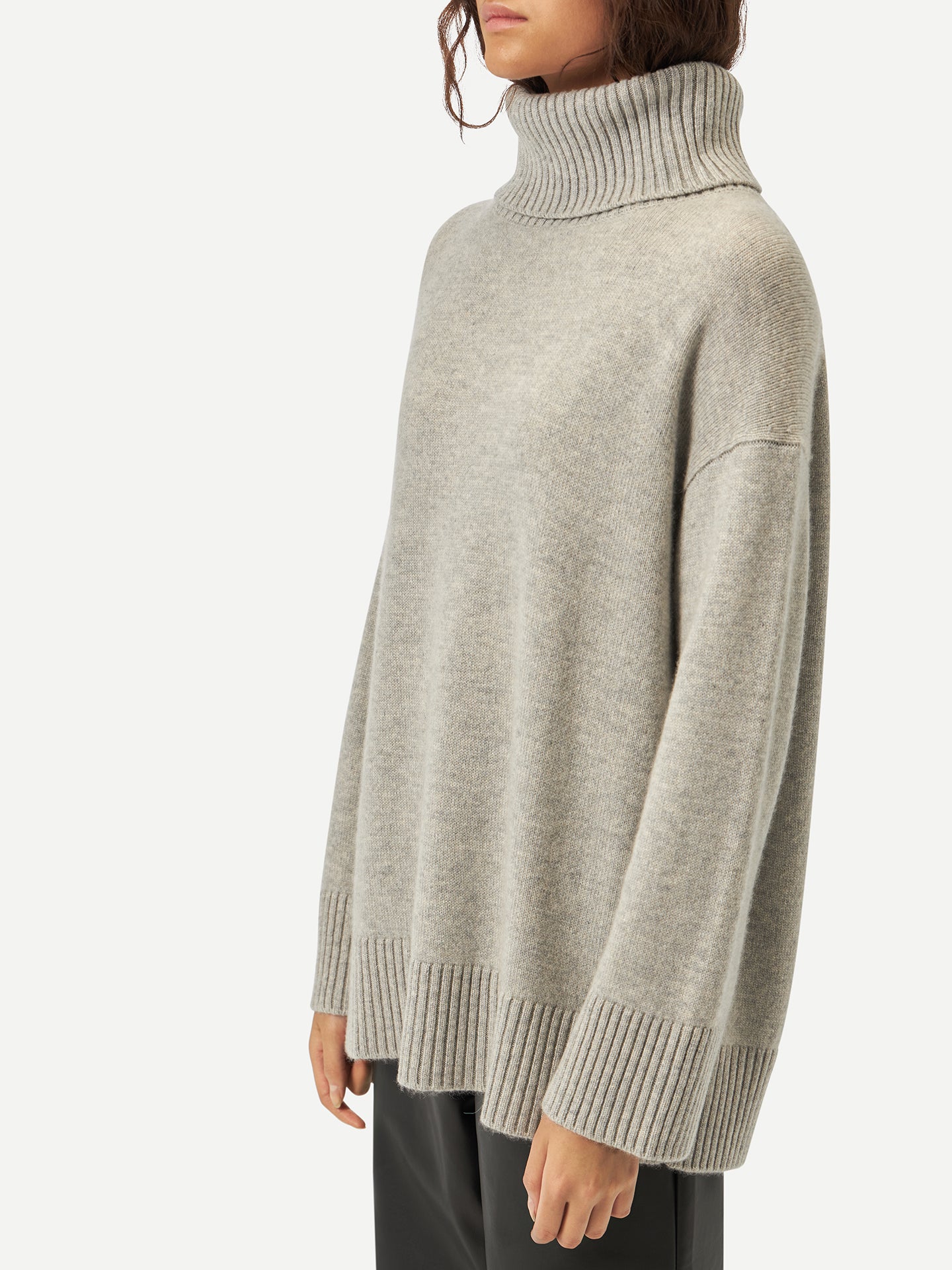 Cashmere Roll-Neck Sweater