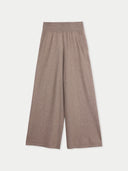 Brown wide-leg pants on a light gray background #color_taupe