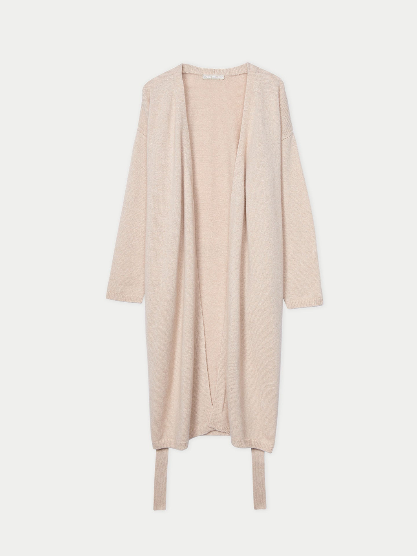 Organic Color Long Maternity Cashmere Robe