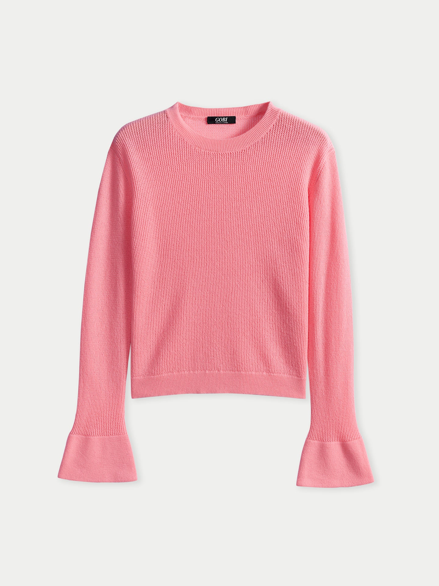 Cashmere Bell-Sleeve Sweater