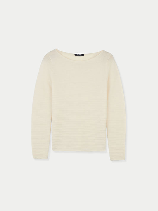 Cashmere Silk Ribbed Sweater