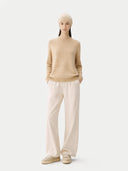 Organic Color $99 Cashmere Hat & Sweater Beige - Gobi Cashmere #color_beige
