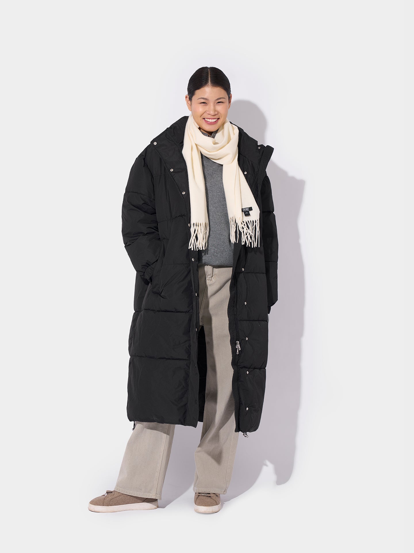 Cashmere Fringed Scarf