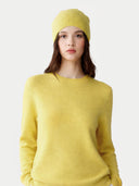 $99 Cashmere Hat & Sweater Maize - Gobi Cashmere #color_maize