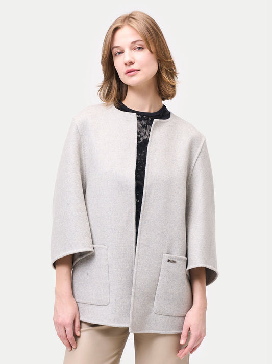 Cashmere Poncho Luxe Set – Women
