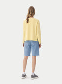 Boatneck Cotton Silk Cashmere Blend Sweater Green Sheen - Gobi Cashmere #color_green-sheen