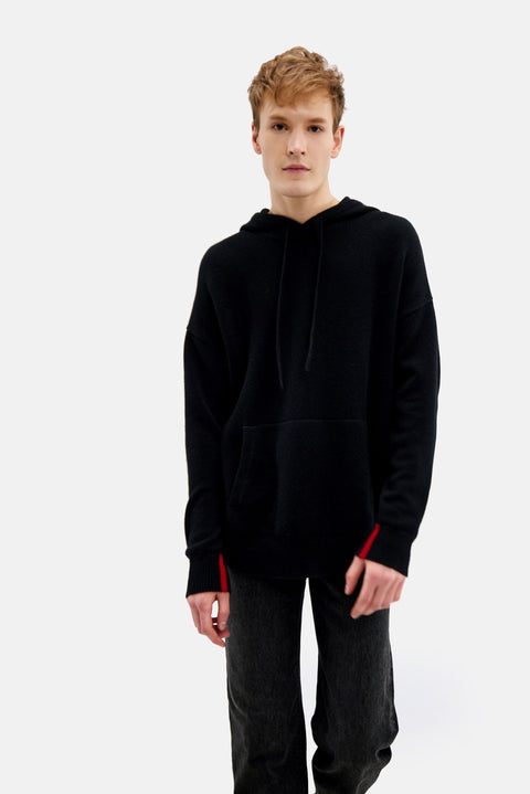 Men's Cashmere Pullover, editorial photo