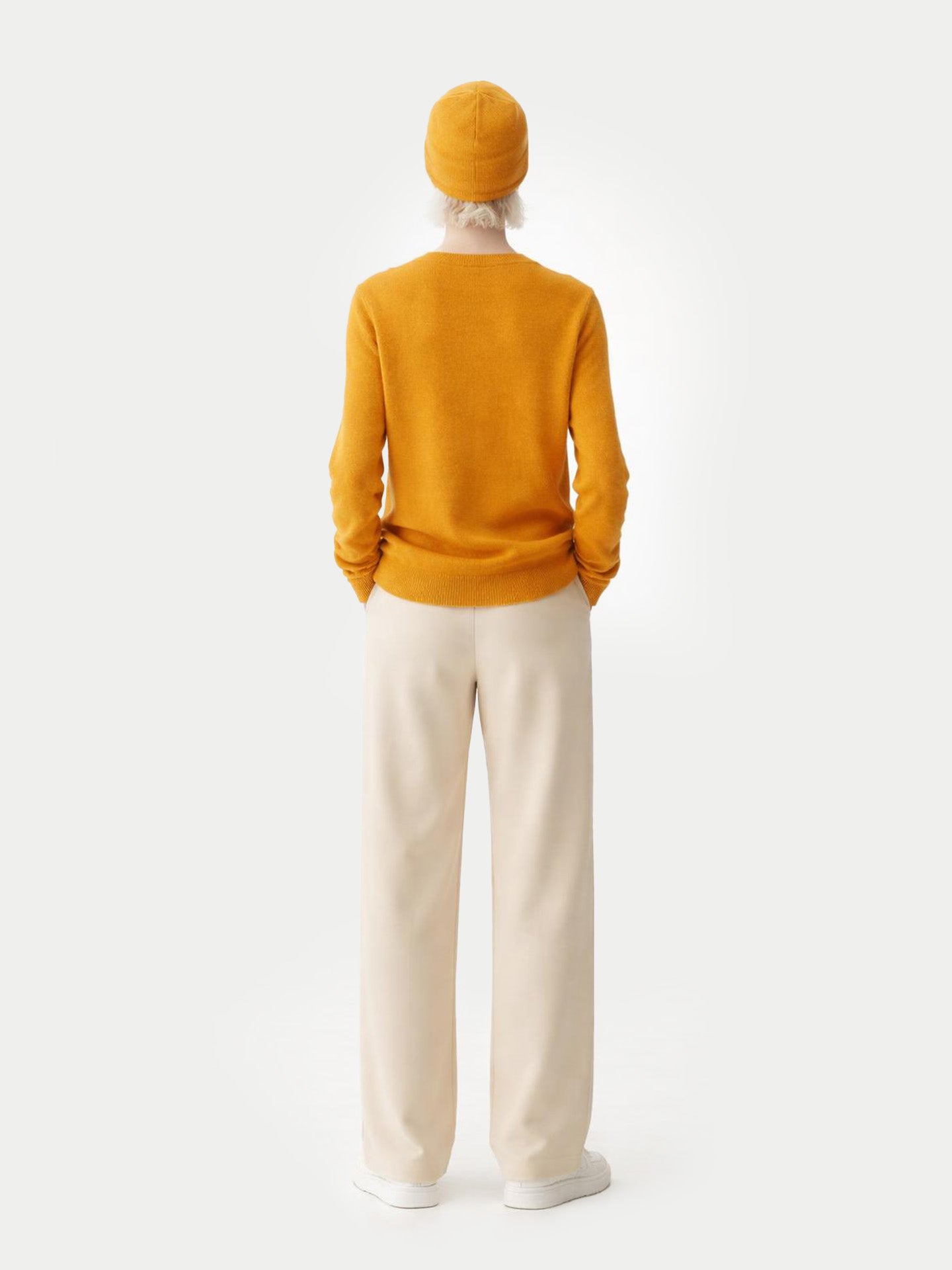 $99 Cashmere Hat & Sweater Daffodil - Gobi Cashmere