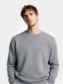Essential Crewneck Cashmere Sweater Dim Gray - Gobi Cashmere #color_dim-gray