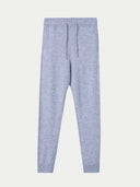 Light blue jogger pants on a white background #color_high-rise