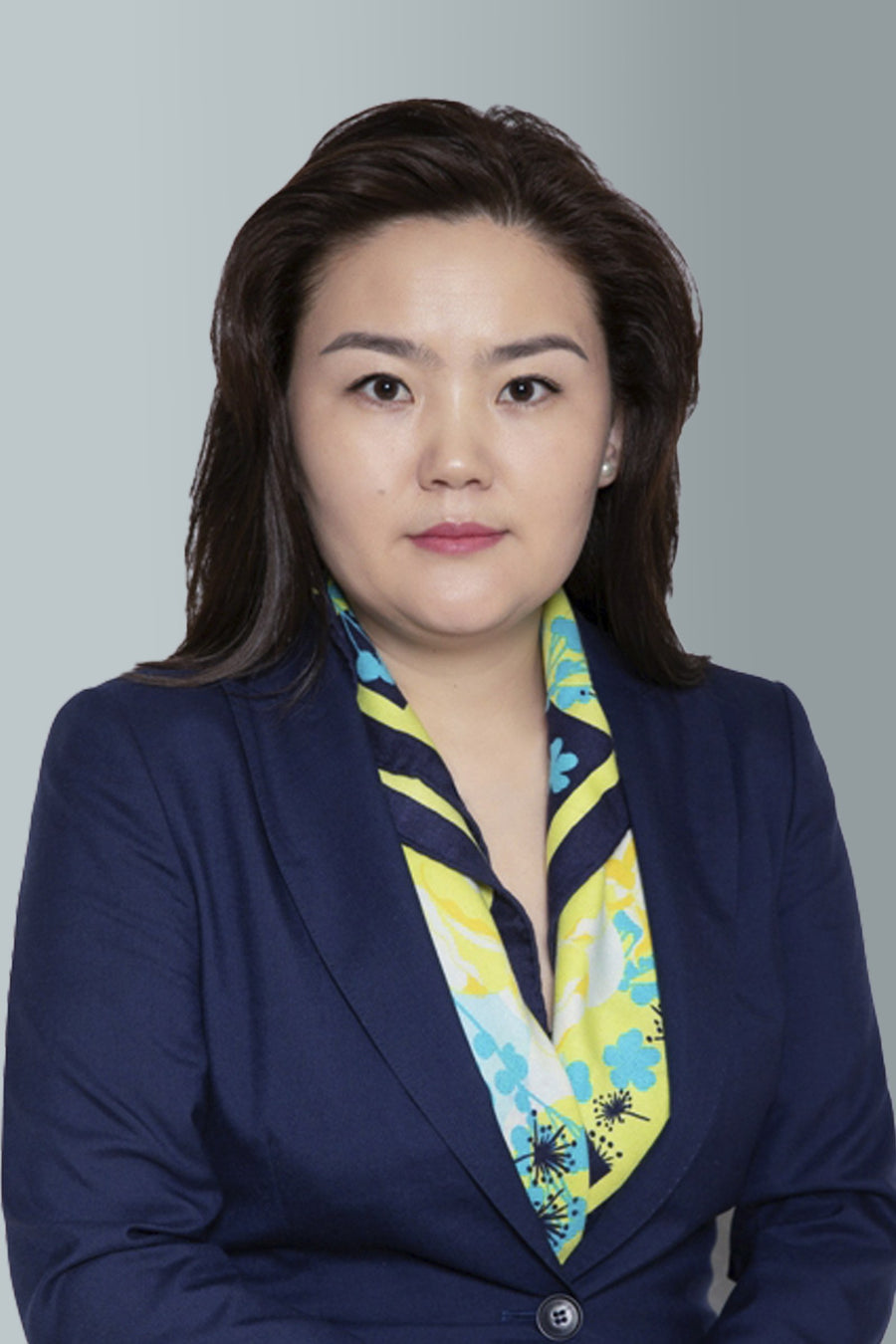 Portrait of Bolormaa B., Deputy CEO for Production, GOBI Cashmere