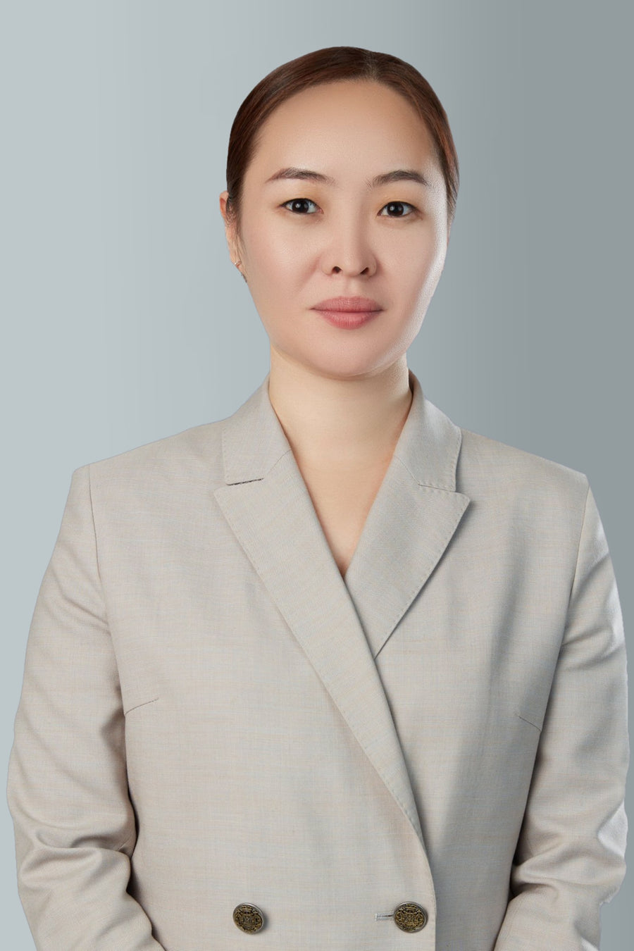Portrait of Ichinkhorloo T., Chief Human Resources and Administration Officer, GOBI Cashmere