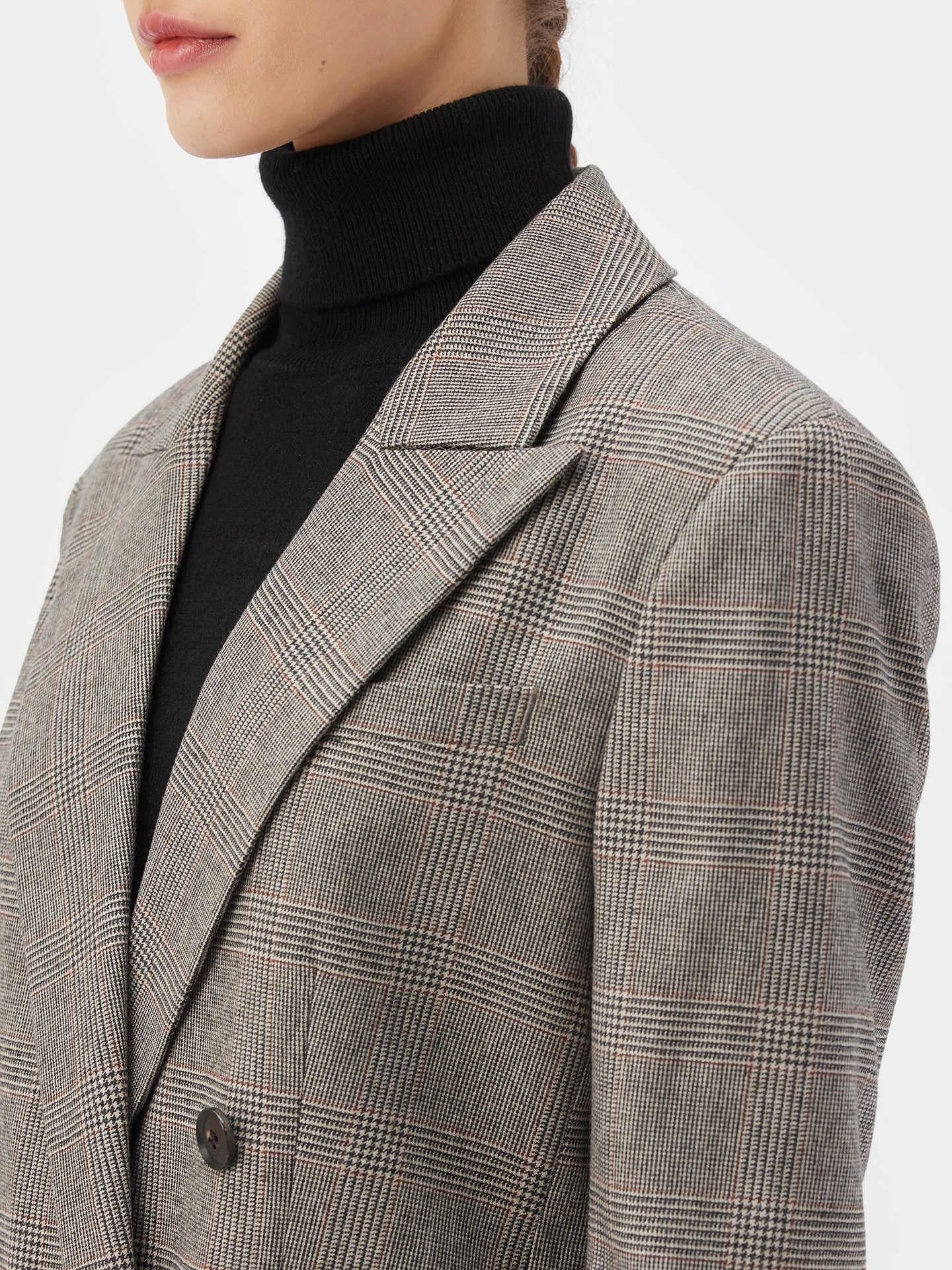 Double-Breasted Cashmere Blazer