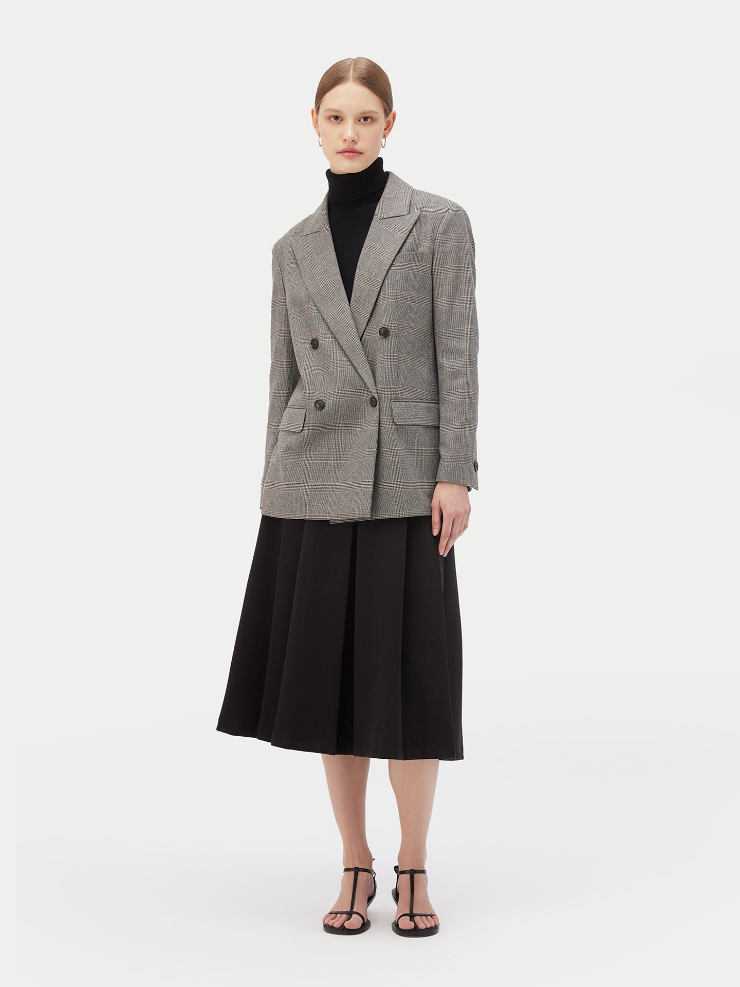 Double-Breasted Cashmere Blazer