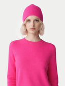 $99 Cashmere Hat & Sweater Magenta - Gobi Cashmere #color_magenta