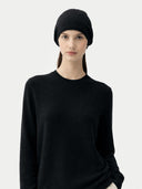 $99 Cashmere Hat & Sweater Black - Gobi Cashmere #color_black