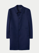 Navy blue coat on a light gray background #color_navy-blazer