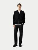 Cashmere Bomber Black - Gobi Cashmere #color_black