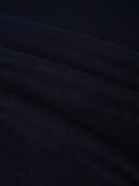 Close-up of a dark black fabric texture #color_black