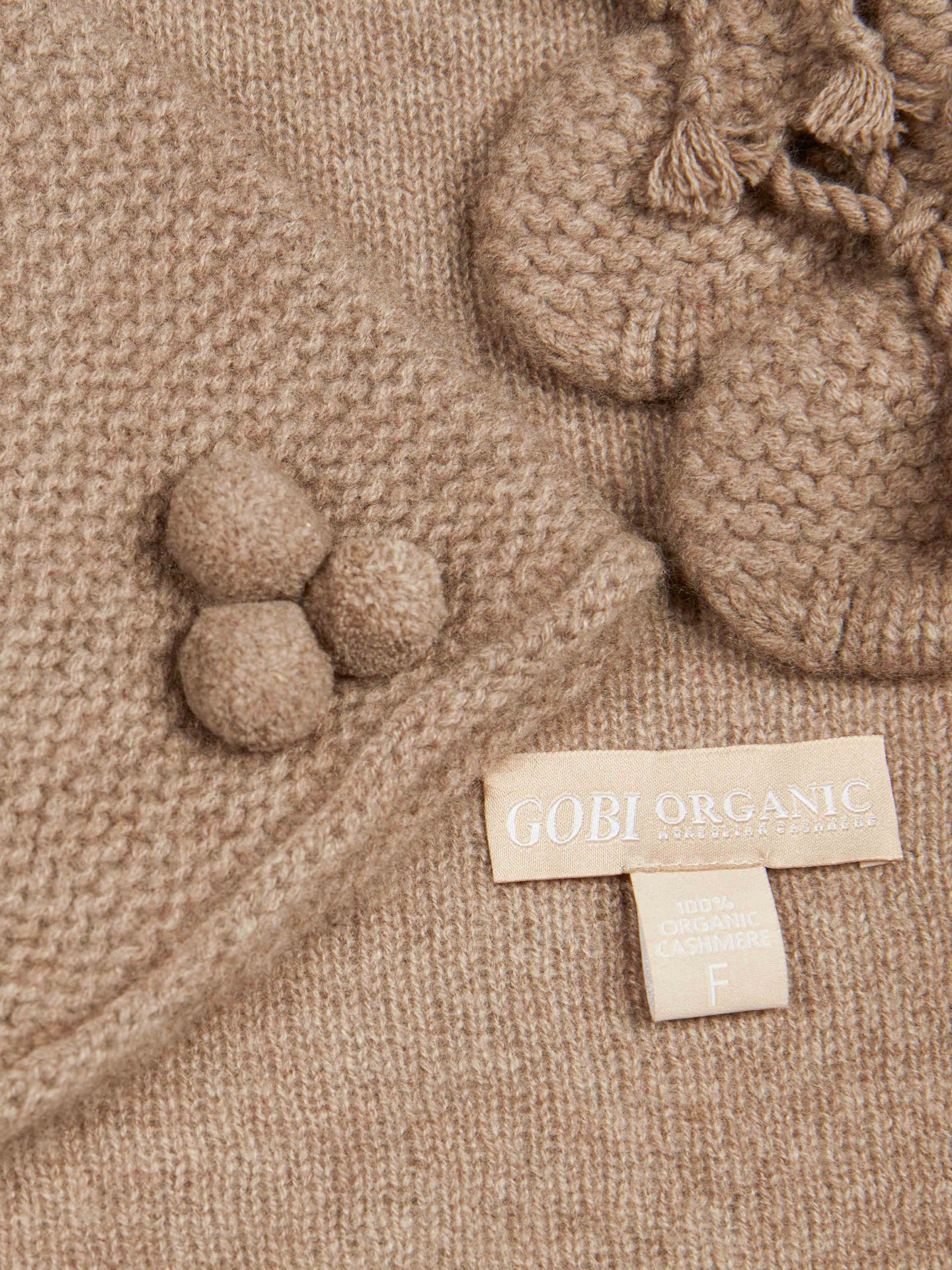 Unisex Cashmere Baby Set Taupe - Gobi Cashmere