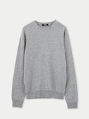 Essential Crewneck Cashmere Sweater Vapor Blue - Gobi Cashmere #color_vapor-blue