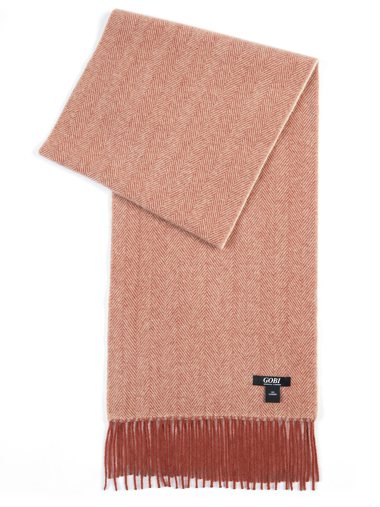 Men's Cashmere Classic Check Scarf Sequoia - Gobi Cashmere