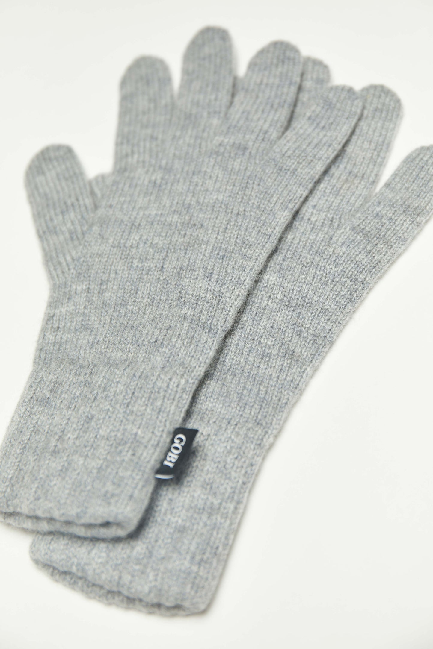 Women's Cashmere Short Gloves Vapor Blue - Gobi Cashmere