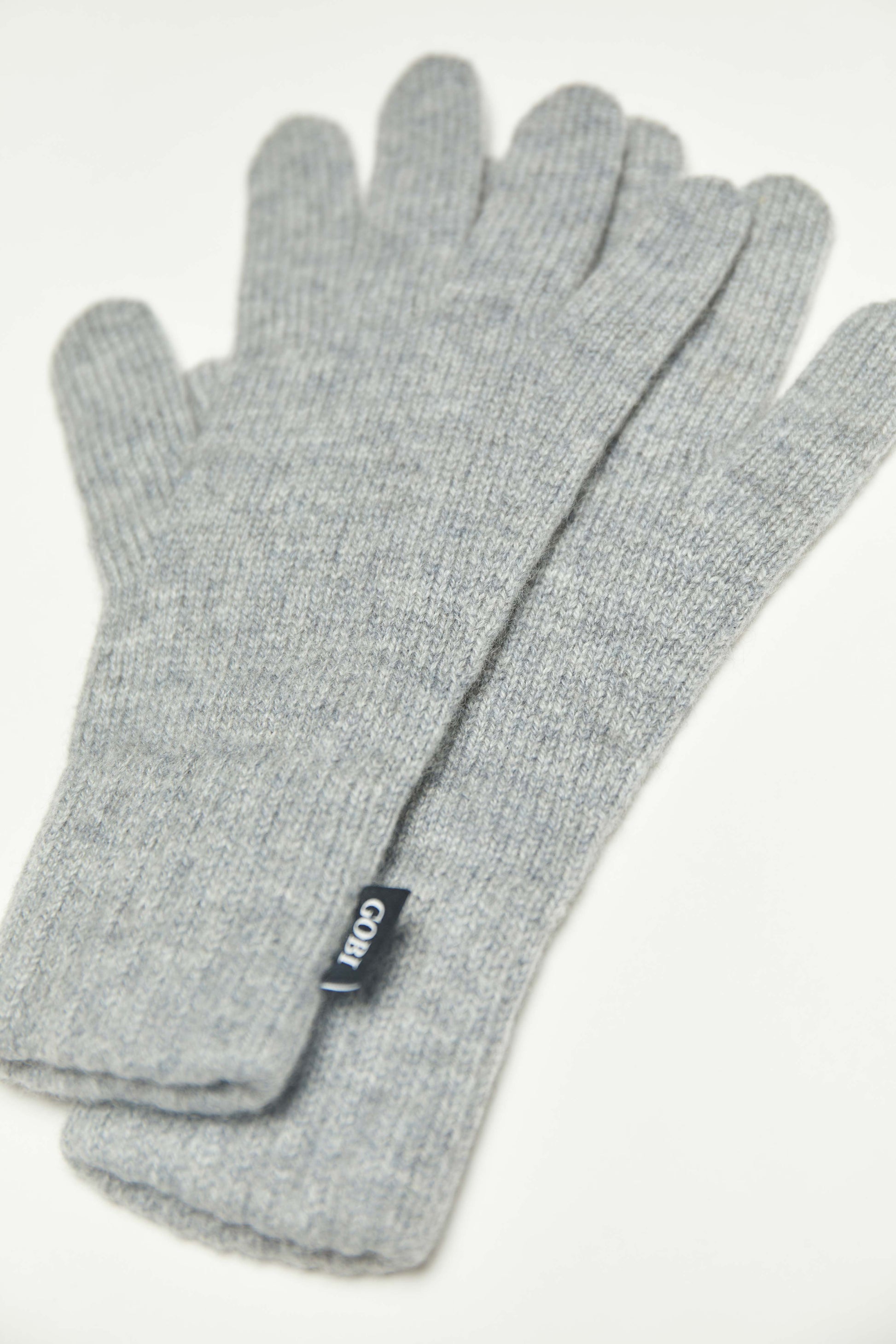 Women's Cashmere Short Gloves Vapor Blue - Gobi Cashmere