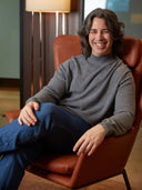 Men's Cashmere Basic Mock Neck Sweater Dim Gray - Gobi Cashmere #color_dim-gray