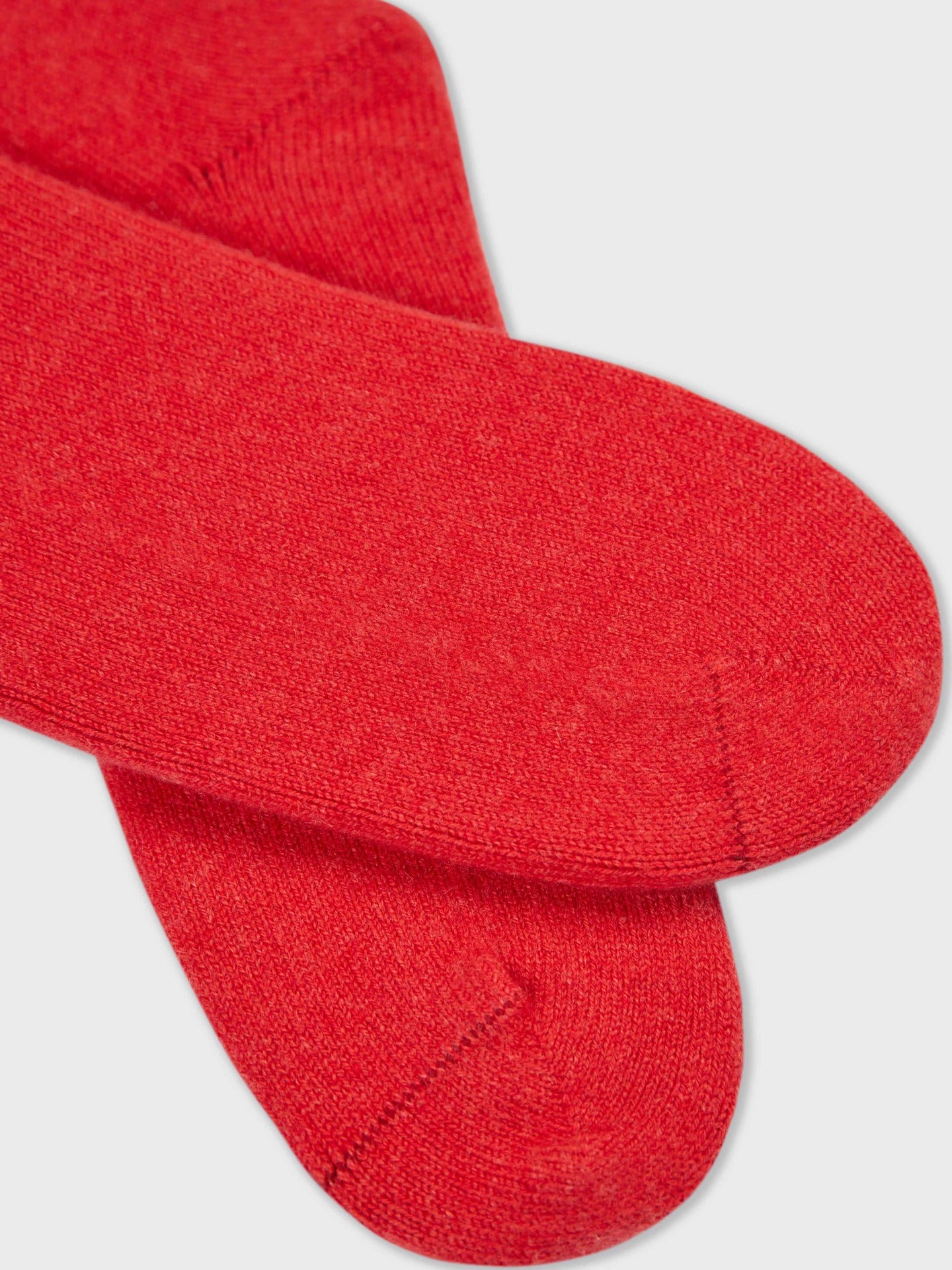 Women's Cashmere  Basic Socks Cayenne - Gobi Cashmere