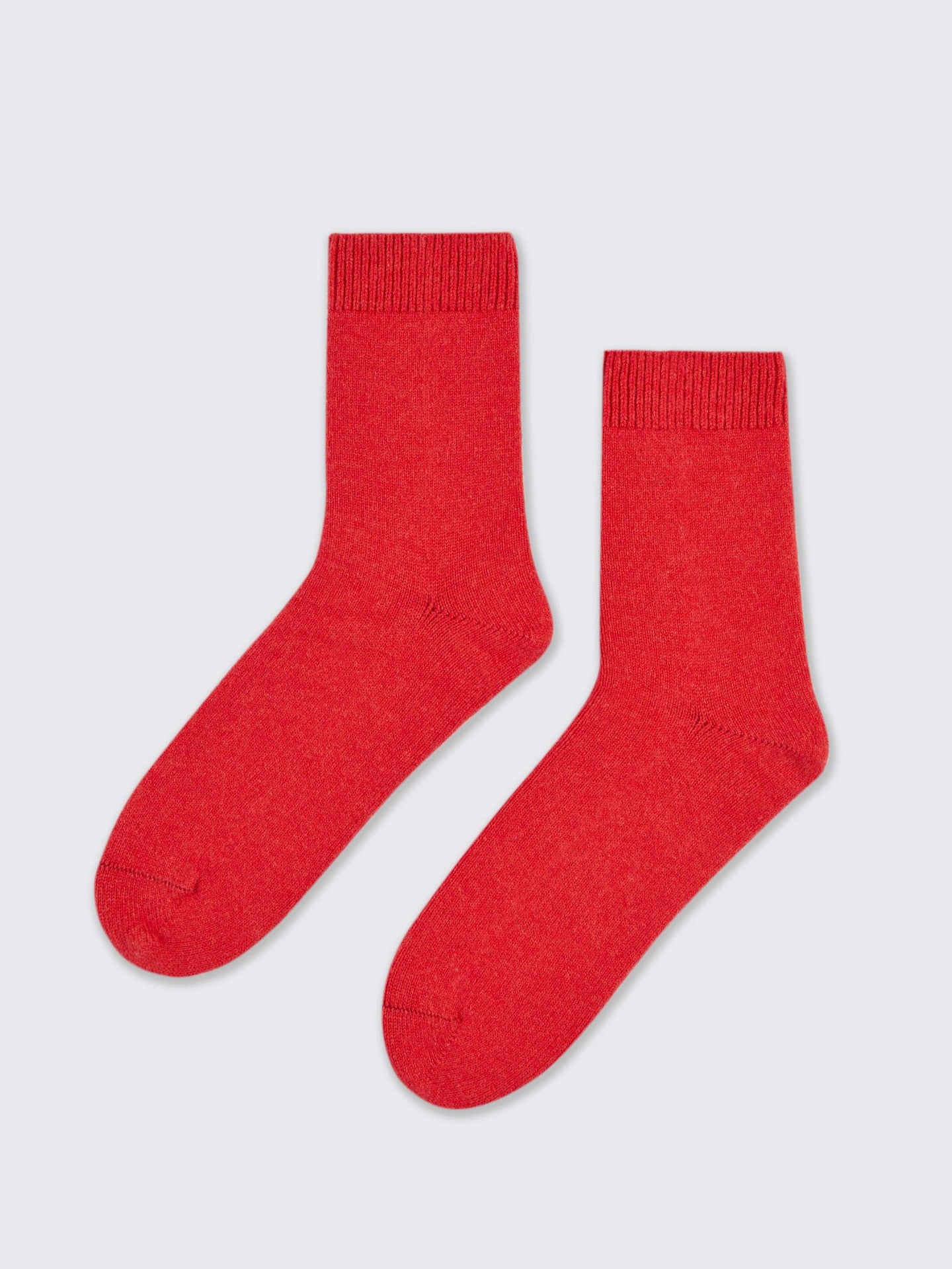 Women's Cashmere  Basic Socks Cayenne - Gobi Cashmere