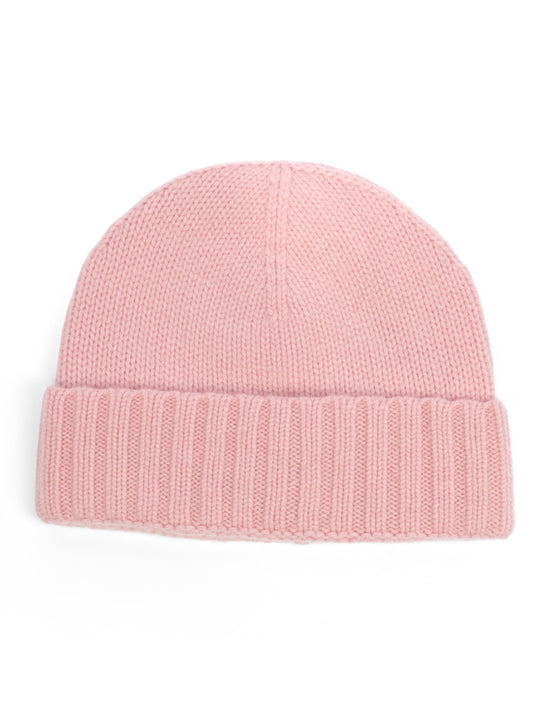 Unisex Cashmere Basic Beanie Almond Blossom - Gobi Cashmere