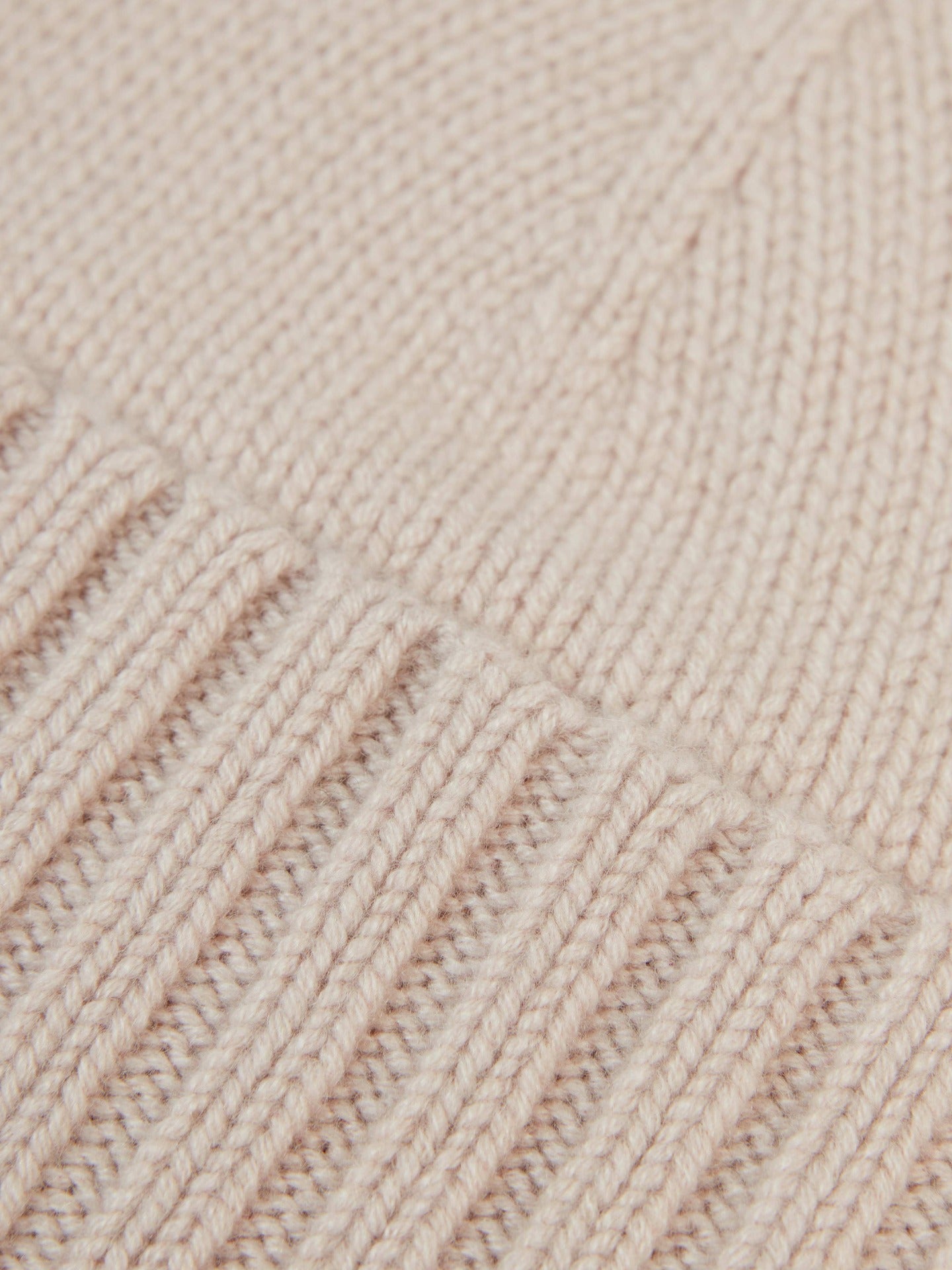 Unisex Cashmere  Basic Beanie Rose Smoke - Gobi Cashmere