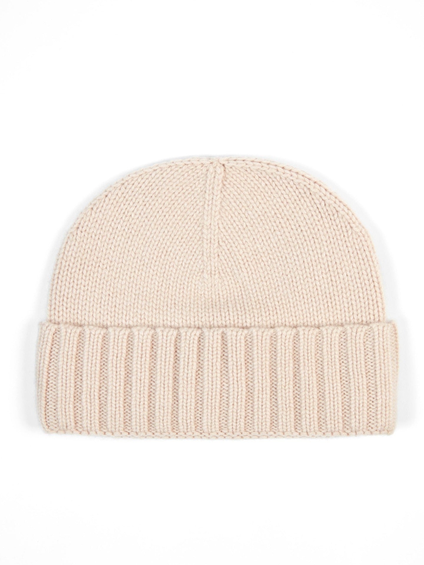 Unisex Cashmere  Basic Beanie Rose Smoke - Gobi Cashmere