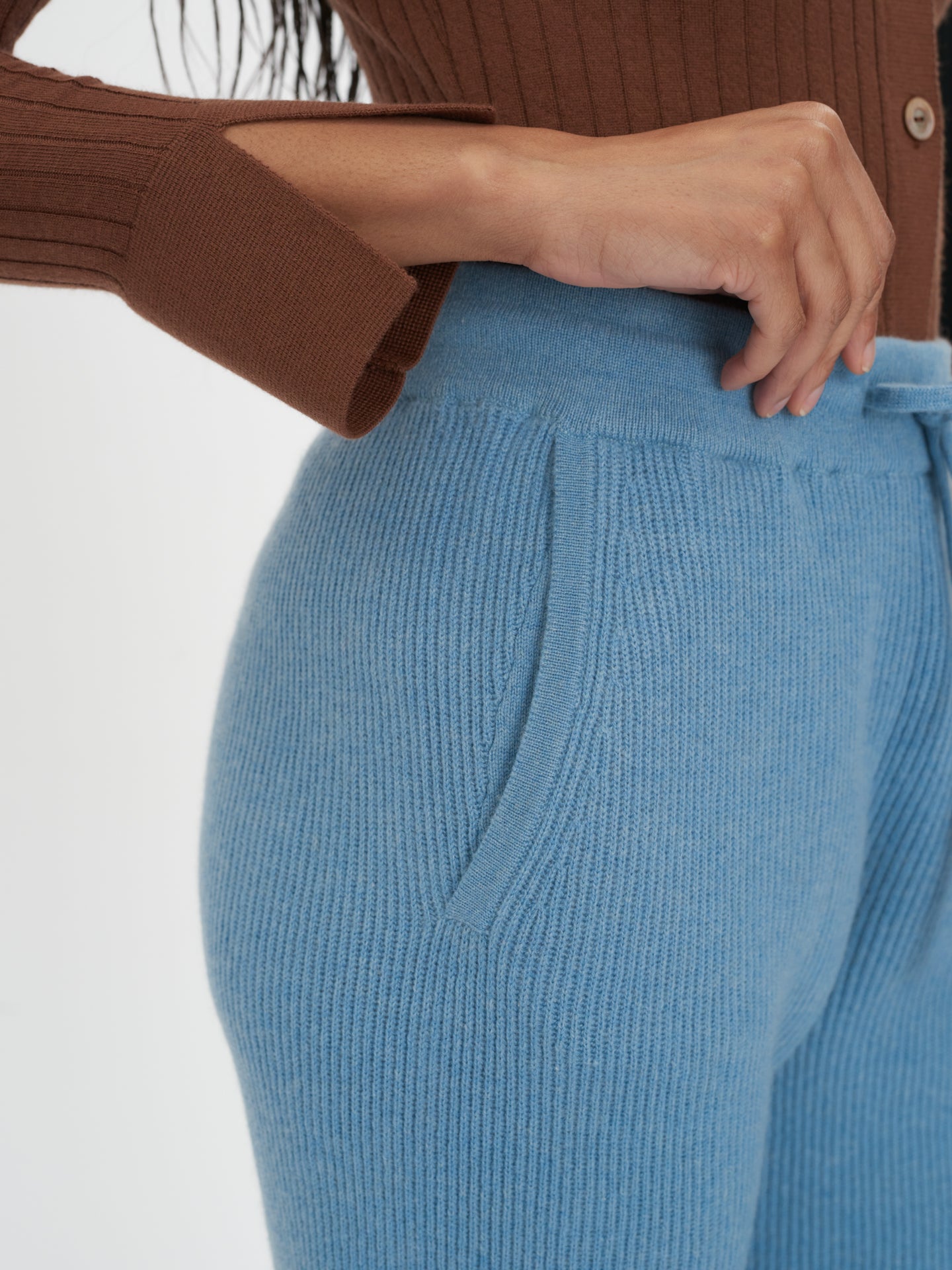 Women's Cashmere Joggers Reef Waters - Gobi Cashmere